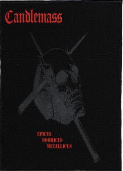 Candlemass Edm - Monster Size Printed Back Patch (30x41cm - 11.7x 16.1inch)