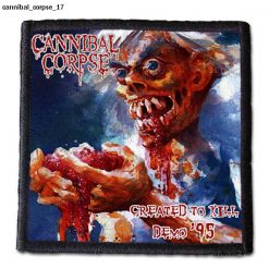 Cannibal Corpse 17 - Small Printed Patch