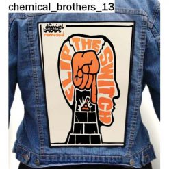 Chemical Brothers 13 - Photo Quality Printed Back Patch