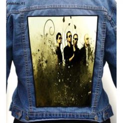 Coldplay 01 - Photo Quality Printed Back Patch