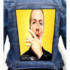 Coldplay 06 - Photo Quality Printed Back Patch
