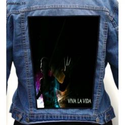 Coldplay 10 - Photo Quality Printed Back Patch