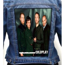 Coldplay 18 - Photo Quality Printed Back Patch