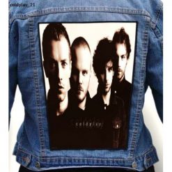 Coldplay 21 - Photo Quality Printed Back Patch