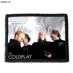Coldplay 02 - Small Printed Patch