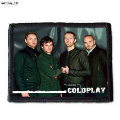 Coldplay 18 - Small Printed Patch