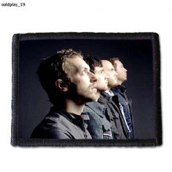 Coldplay 19 - Small Printed Patch