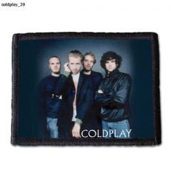 Coldplay 20 - Small Printed Patch