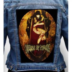 Cradle Of Filth 30 - Photo Quality Printed Back Patch