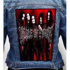 Cradle Of Filth 31 - Photo Quality Printed Back Patch