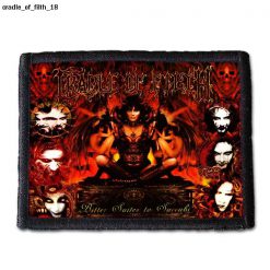 Cradle Of Filth 18 - Small Printed Patch