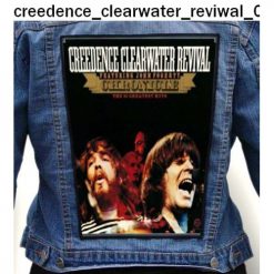 Creedence Clearwater Reviwal 01 - Photo Quality Printed Back Patch