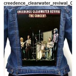 Creedence Clearwater Reviwal 02 - Photo Quality Printed Back Patch