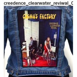 Creedence Clearwater Reviwal 07 - Photo Quality Printed Back Patch