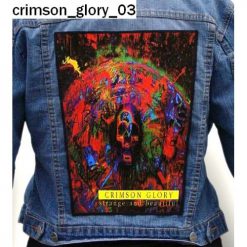 Crimson Glory 03 - Photo Quality Printed Back Patch