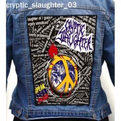 Cryptic Slaughter 03 - Photo Quality Printed Back Patch