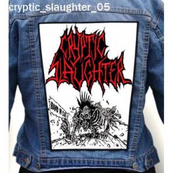 Cryptic Slaughter 05 - Photo Quality Printed Back Patch