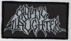 Cryptic Slaughter Logo - Small Printed Patch