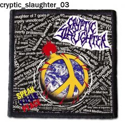 Cryptic Slaughter 03 - Small Printed Patch