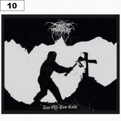 Darkthrone Too 8906 - Small Printed Patch