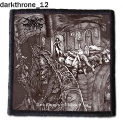 Darkthrone 12 - Small Printed Patch