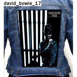 David Bowie 17 - Photo Quality Printed Back Patch