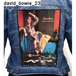 David Bowie 23 - Photo Quality Printed Back Patch