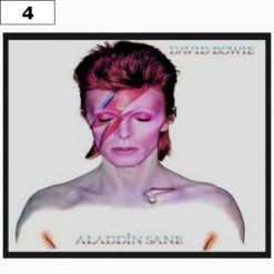 David Bowie All 8910 - Small Printed Patch