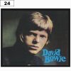 David Bowie Dav 8930 - Small Printed Patch