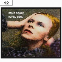 David Bowie Hun 8918 - Small Printed Patch