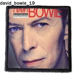 David Bowie 19 - Small Printed Patch