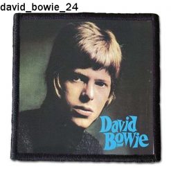 David Bowie 24 - Small Printed Patch