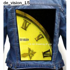 De Vision 15 - Photo Quality Printed Back Patch