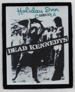 Dead Kennedys Holiday Inn Cambodia - Small Printed Patch