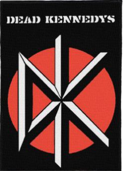 Dead Kennedys Logo - Monster Size Printed Back Patch (30x41cm - 11.7x 16.1inch)