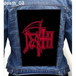 Death 03 - Photo Quality Printed Back Patch