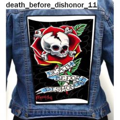 Death Before Dishonor 11 - Photo Quality Printed Back Patch