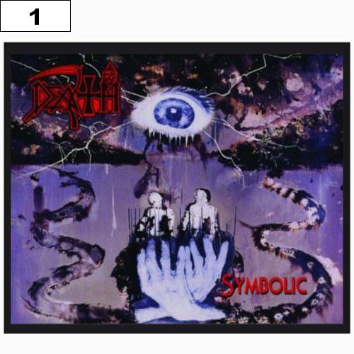 Death Symbolic 8935 - Small Printed Patch