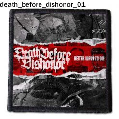Death Before Dishonor 01 - Small Printed Patch