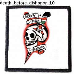 Death Before Dishonor 10 - Small Printed Patch
