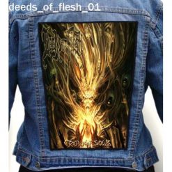 Deeds Of Flesh 01 - Photo Quality Printed Back Patch