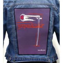 Deep Purple 01 - Photo Quality Printed Back Patch