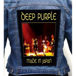 Deep Purple 06 - Photo Quality Printed Back Patch