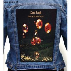 Deep Purple 09 - Photo Quality Printed Back Patch