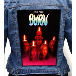 Deep Purple 10 - Photo Quality Printed Back Patch
