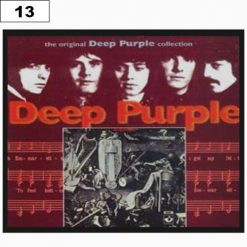 Deep Purple Col 8950 - Small Printed Patch