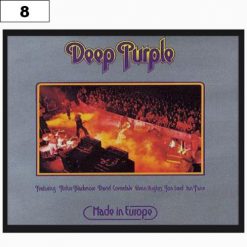 Deep Purple Mad 8945 - Small Printed Patch