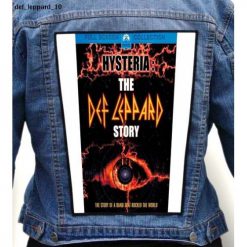 Def Leppard 10 - Photo Quality Printed Back Patch