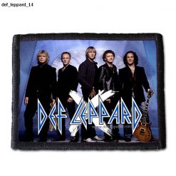 Def Leppard 14 - Small Printed Patch