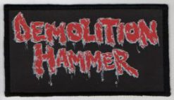 Demolition Hammer Logo2 - Small Printed Patch